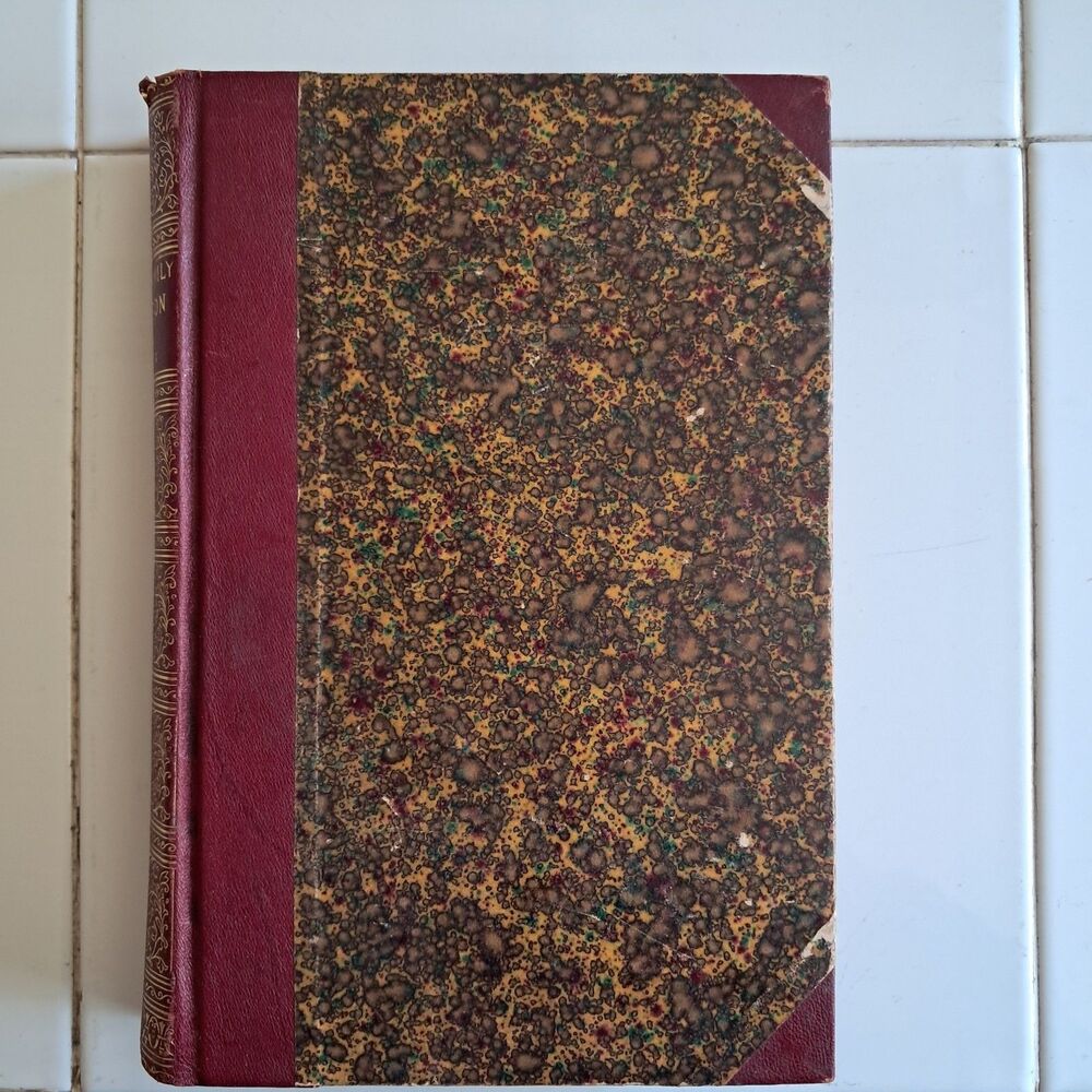 Antique Copy of Swiss Family Robinson by William H.G. Kingston Approx. 1895 Red